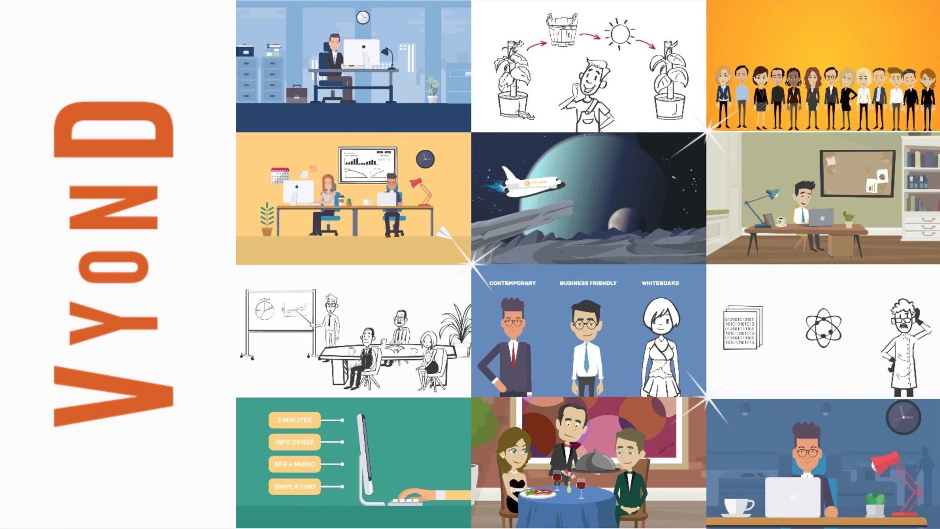 Online animace Vyond – Bringvision – E-Learning Software, Online platformy pro setkávání –